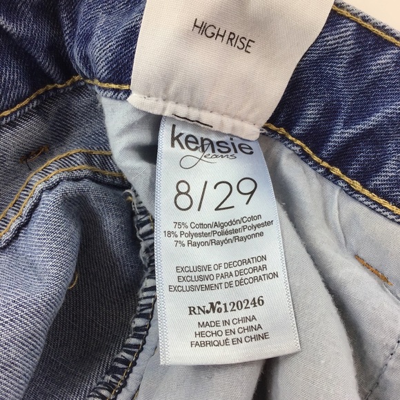 Kenzie High Rise Relaxed Crop Jeans Size 8/29 - Picture 7 of 8